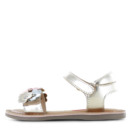 Shoesme metallic gouden sandaal Meisjes | Leer/Metallic | Maat 29