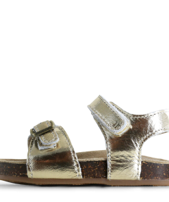 Shoesme metallic gouden sandaal Meisjes | Leer/Metallic | Maat 22