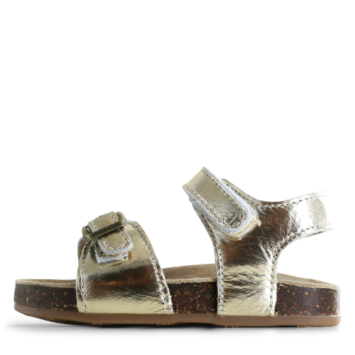 Shoesme metallic gouden sandaal Meisjes | Leer/Metallic | Maat 22