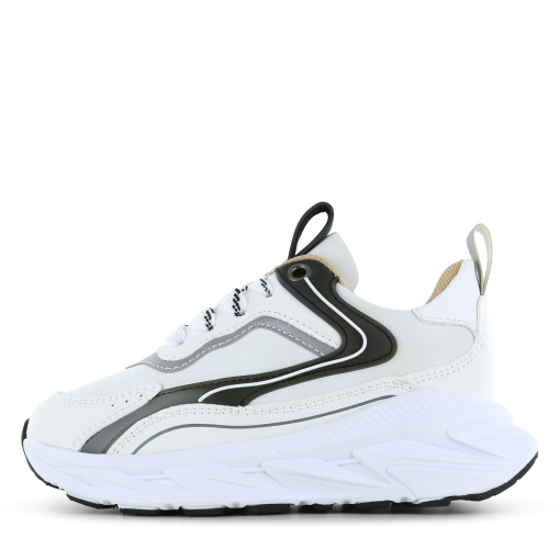 Shoesme chunky witte sneaker Jongens | Microleer | Maat 26