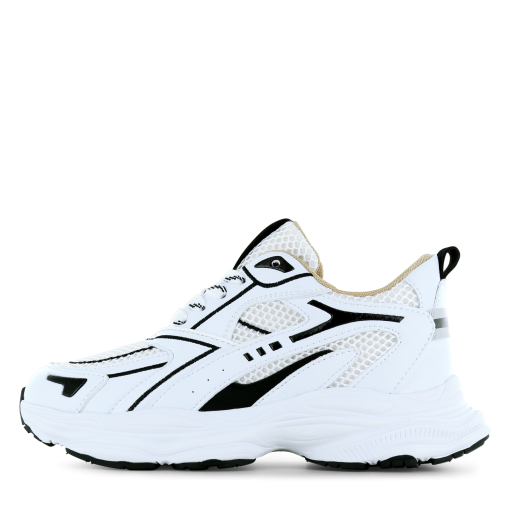 Shoesme wit-zwarte sneaker Uni | Microleer | Maat 29