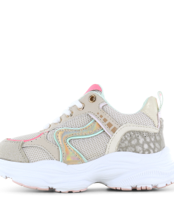 Shoesme beige sneaker Meisjes | Microleer | Maat 31