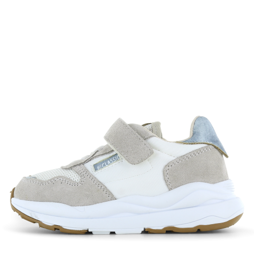 Shoesme wit-beige sneaker Jongens | Microleer | Maat 32