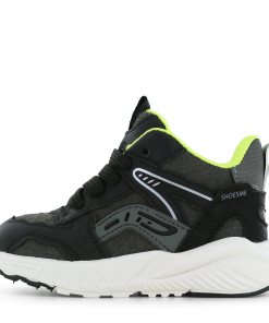 Shoesme sportief zwart sneakertje Jongens | Microfiber nubuck | Maat 21