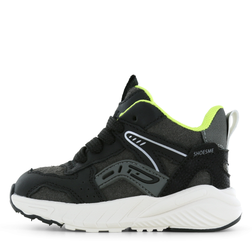 Shoesme sportief zwart sneakertje Jongens | Microfiber nubuck | Maat 20