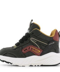 Shoesme sportief donkergroen sneakertje Jongens | Microfiber nubuck | Maat 21