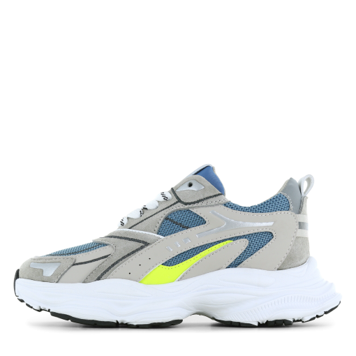 Shoesme grijs-blauwe sneaker Jongens | Mesh/Microfiber leer/Su&egrave;de | Maat 28