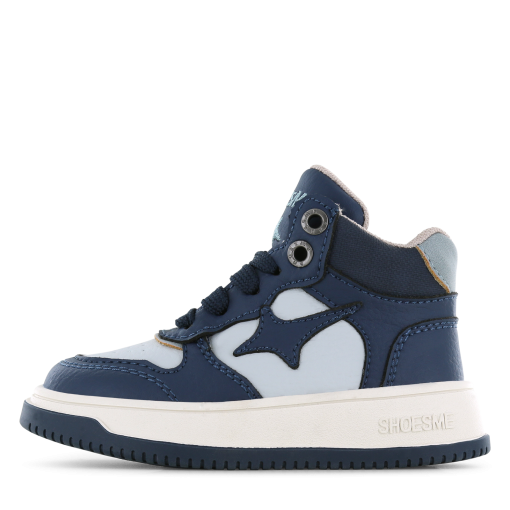 Shoesme blauwe sneaker Jongens | Microfiber leer | Maat 29