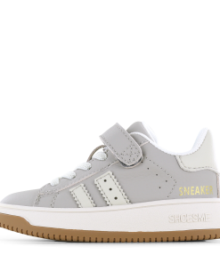 Shoesme grijze sneaker Jongens | Leer/Microleer | Maat 24
