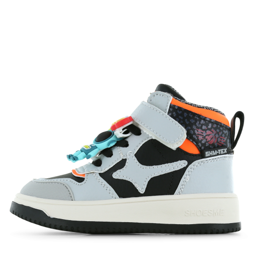 Shoesme Water-Proof grijze sneaker Jongens | Microfiber leer | Maat 35