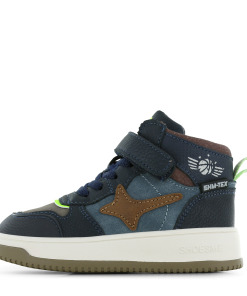 Shoesme Water-Proof blauwe sneaker Jongens | Microfiber nubuck | Maat 24