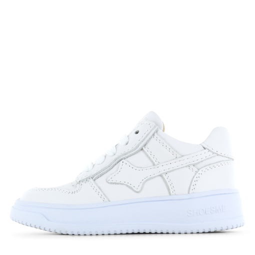 Shoesme witte sneaker Uni | Microfiber leer | Maat 28