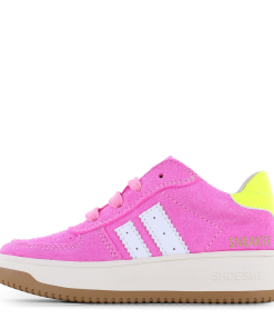 Shoesme roze sneaker Meisjes | Microfiber leer/Su&egrave;de | Maat 31
