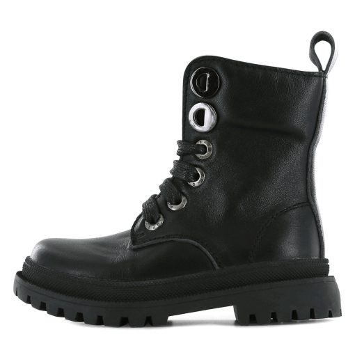 Shoesme zwarte bikerboot Meisjes | Maat 28