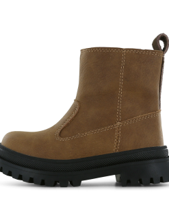Shoesme cognac midhoge boot Jongens | Microfiber nubuck | Maat 31