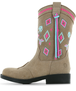 Shoesme cognac cowboylaars met teddy voering Meisjes | Su&egrave;de | Maat 32