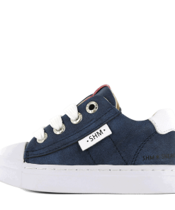 Shoesme donkerblauwe sneaker Jongens | Leer/Microleer | Maat 31