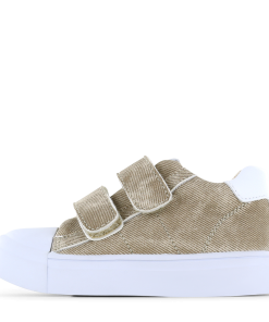 Shoesme taupe sneaker Uni | Microfiber leer | Maat 31