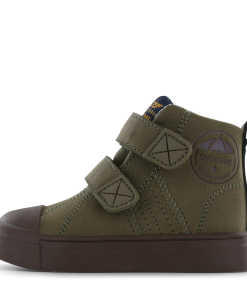 Shoesme donkergroene Water-Proof bootie Jongens | Microfiber nubuck | Maat 31