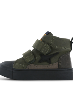 Shoesme donkergroene bootie Jongens | Microfiber nubuck | Maat 31