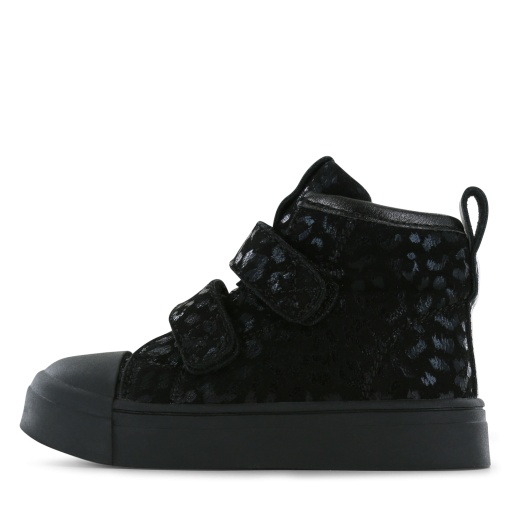 Shoesme zwarte klittenbandboot Meisjes | Microfiber leer/Su&egrave;de | Maat 28