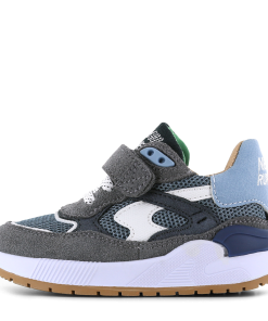 Shoesme wit-blauwe sneaker Jongens | Leer/Microleer | Maat 31