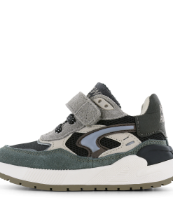 Shoesme taupe sneaker Jongens | Mesh/Microfiber nubuck/Su&egrave;de | Maat 31