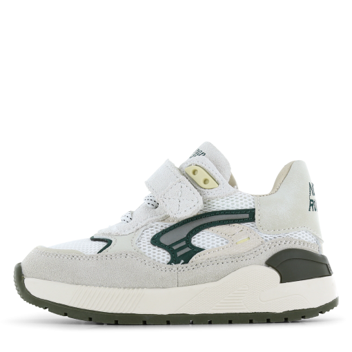 Shoesme beige sneaker Jongens | Mesh/Microfiber leer/Su&egrave;de | Maat 28