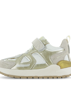 Shoesme gouden sneaker Meisjes | Mesh/Microfiber leer/Su&egrave;de | Maat 32