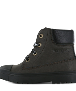 Shoesme donkerbruine veterboot Jongens | Microleer | Maat 37