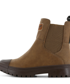 Shoesme cognac chelseaboot Uni | Microfiber nubuck | Maat 31