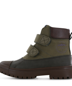 Shoesme groene Water-Proof boot Jongens | Microfiber nubuck | Maat 24
