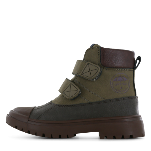 Shoesme groene Water-Proof boot Jongens | Microfiber nubuck | Maat 24