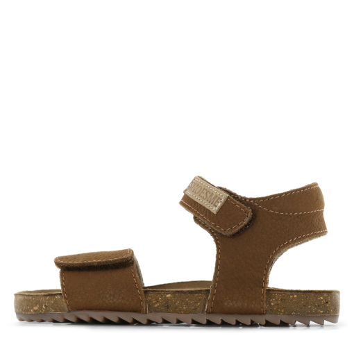 Shoesme bruine sandaal met brede band Uni | Leer | Maat 28
