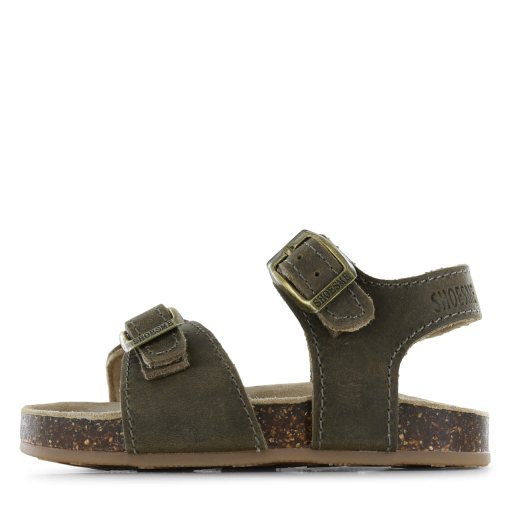 Shoesme khaki sandaal Jongens | Leer | Maat 22