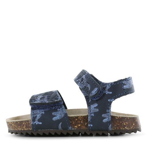 Shoesme blauwe sandaal met dinoprint Jongens | Maat 20