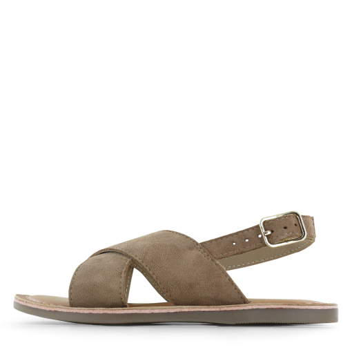 Shoesme taupe sandaal Meisjes | Su&egrave;de | Maat 32